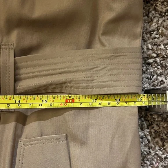 London Fog British Khaki Trench Coat - Picture 15 of 16